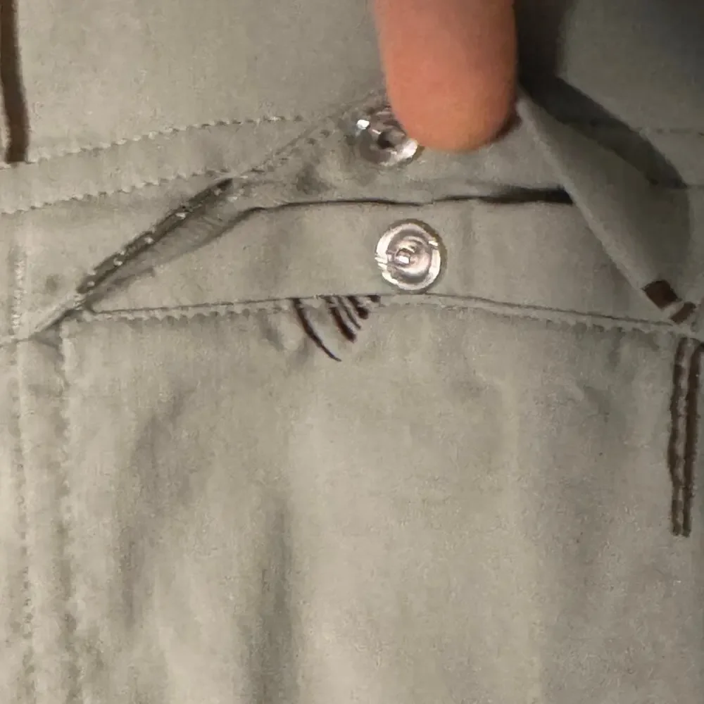 REI Co-op Women’s XS Green Vented Hiking Button Down Shirt Pockets